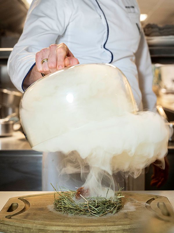 Menu gastronomique de la Table d'Hôtes du Quatrième Mur - Philippe Etchebest